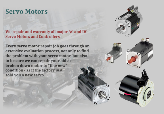 Servo motors repair